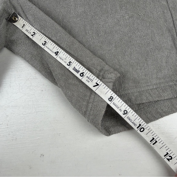 Thing Fabrics Towelling Cloth Shorts Mens Size 1 Drawstring Beige Made Japan - Picture 7 of 7